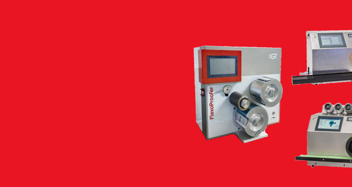 IGT Range of Flexo proofers