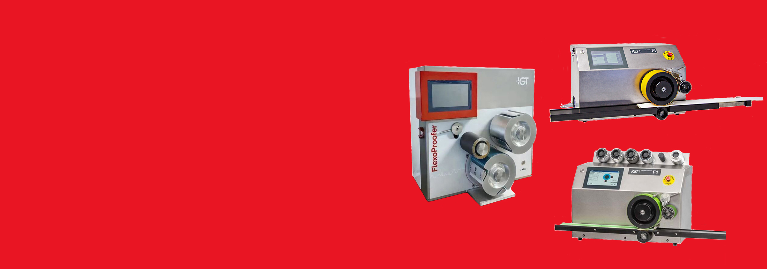 IGT Range of Flexo proofers